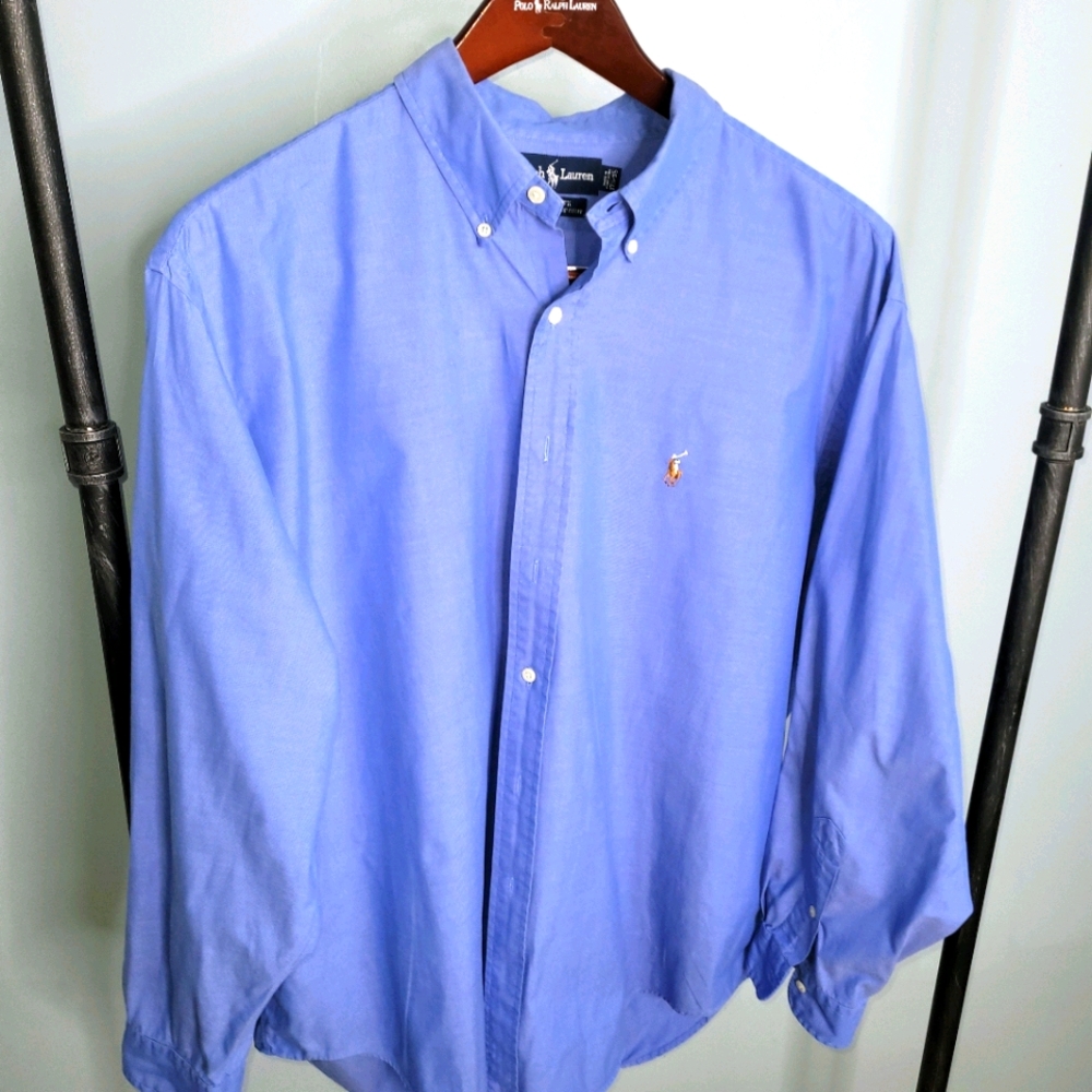 French Blue shirt 17 34/35 Polo Ralph Lauren
